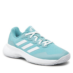 adidas Skor adidas GameCourt 2 W GW6262 Mint Ton/Cloud White/Bliss Pink