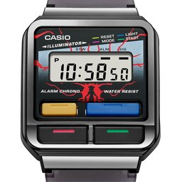 

Годинник Casio Vintage Edgy Stranger Things A120WEST-1AER Grey, Сірий