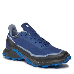 Salomon Scarpe Salomon Alphacross 5 Gtx 473092 29 W0 Blue Print/Lapis Blue/White