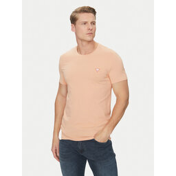 Guess Guess Póló M2YI24 J1314 Narancssárga Slim Fit