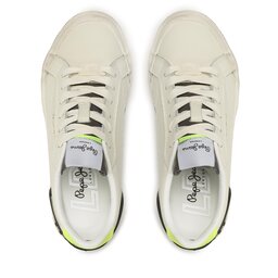 

Кеди Pepe Jeans Kenton Vintage Ww PLS31407 White 800, Бежевий