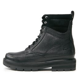 

Черевики туристичні Clarks PragueStyle K. 261749006 Black Leather, Чорний