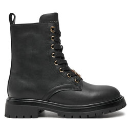 Tommy Hilfiger Schnürstiefeletten Tommy Hilfiger Lace Up Bootie T3A5-33568-0092 M Schwarz