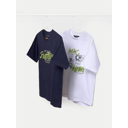 Mayoral Mayoral 2er-Set T-Shirts 6018 Bunt Regular Fit
