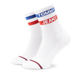 Tommy Jeans Șosete Înalte Unisex Tommy Jeans 701220289 White 001