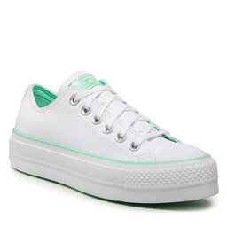 Converse Sneakers Converse Ctas Lift Ox A00903C White/Prism Green/White