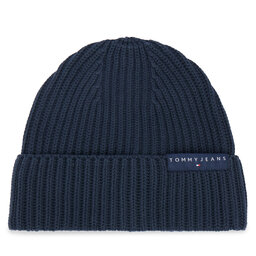 Tommy Jeans Mütze Tommy Jeans Tjm Linear Logo Beanie AM0AM14865 Dunkelblau