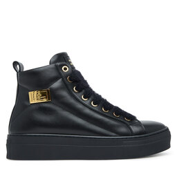 Elisabetta Franchi Botki Elisabetta Franchi High Top Lace Up F4-A9E-0362-1251930 D Czarny