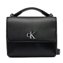 Calvin Klein Jeans Ročna torba Calvin Klein Jeans Minimal Monogram Top Handle22 K60K611868 Black BDS