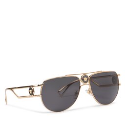 Versace Слънчеви очила Versace 0VE2225 100287 Gold/Grey