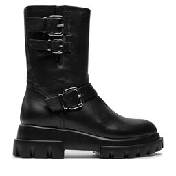 AGL Botki AGL Chunky Biker D756589PGKD0711013 Czarny