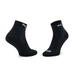 

Набір з 3 пар низьких шкарпеток unisex Puma Cushioned Quarter 907943 01 Black, Чорний