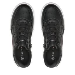 

Снікерcи Tommy Hilfiger Stripes Low Cut Lace-Up Sneaker T3X9-32848-1355 S Black 999, Чорний