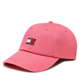 Tommy Jeans Cap Tommy Jeans Heritage AW0AW15848 Pink Alert THW