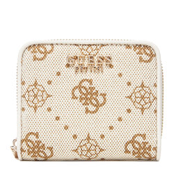 Guess Mały Portfel Damski Guess Neda Slg SWCP96 54137 Beżowy