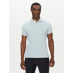 Barbour Barbour Поло Tartan MML0012BU44 Блакитний Regular Fit