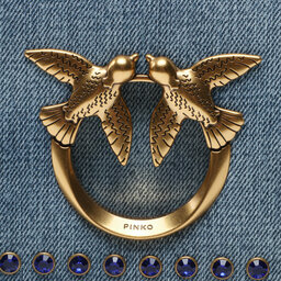 

Сумка Pinko Love Click Mini . PE 23 PLTT 100067 A0NK Jeans/Anti H5UQ, Cиній