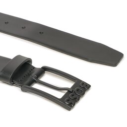 

Чоловічий ремінь Boss 50491879 Black 01, Чорний