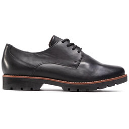 

Оксфорди Jana 8-23755-25 Black Nappa 022, Чорний