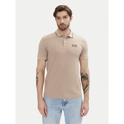 EA7 Emporio Armani EA7 Emporio Armani Polo marškinėliai 8NPF16 PJVUZ U6155 Smėlio Slim Fit