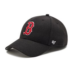 47 Brand Czapka z daszkiem 47 Brand Boston Red Sox B-MVP02WBV-BKF Black