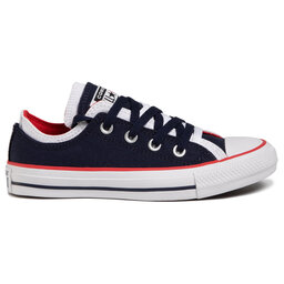 

Кеди Converse Ctas Double Upper Ox 567039C Obsidian/White/University Red, Cиній