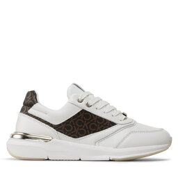 

Снікерcи Calvin Klein Flexi Runner - Mono HW0HW01437 White/Brown Mono 0LD, Білий