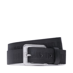 Tommy Jeans Cinturón para hombre Tommy Jeans Tj Heritage Leather Adj 3.5 AM0AM10908 BDS