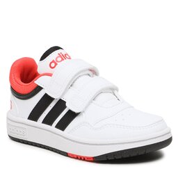 adidas Scarpe adidas Hoops Lifestyle H03863 White/Black/Red