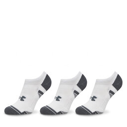 Under Armour 3er-Set Unisex-Sneakersocken Under Armour Performance Tech 1379526 Weiß