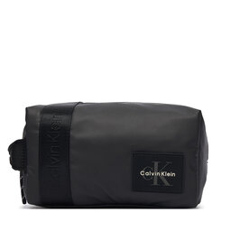 Calvin Klein Kosmetiktasche Calvin Klein Rubberized Dopp Kit LV04D1293G Schwarz