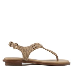 

Босоніжки MICHAEL Michael Kors Mk Plate Thong 40R5MKFA1B Camel, Коричневий