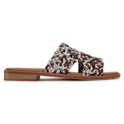 

Шльопанці EMU Australia Kadina Tri W12454 Tan/Coconut/Tan/Blanc Coco, Коричневий