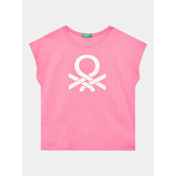 United Colors Of Benetton United Colors Of Benetton Футболка 3I1XC10C0 Рожевий Regular Fit