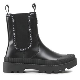 

Челсі Pepe Jeans Gum Chelsea PLS50466 Black 999, Чорний