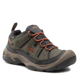 Keen Туристически Keen Circadia Wp 1026774 Black Olive/Potters Clay