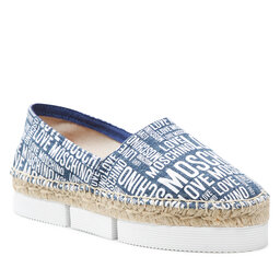 LOVE MOSCHINO Alpargatas LOVE MOSCHINO JA10223G0EJF070A Blu/Bia