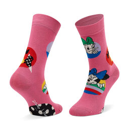 

Високі дитячі шкарпетки Happy Socks KDNY01-3302 Рожевий