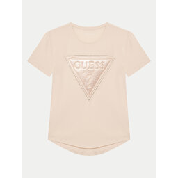 Guess Guess Футболка J5GI15 K6YW4 Рожевий Regular Fit
