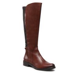 Caprice Čižmy vo vojenskom štýle Caprice 9-25513-29 Cognac Comb 313