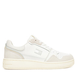 Tommy Jeans Сникърси Tommy Jeans Tjw Retro Basket Sneaker EN0EN02818 Екрю