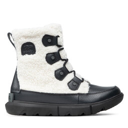 

Снігоходи Sorel Explorer II Joan Cozy NL4601 Black/Sea Salt 010, Білий