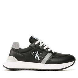 

Снікерcи Calvin Klein Jeans Low Cut Lace-Up Sneaker V3X9-80580-1594 S Black/Grey X791, Чорний