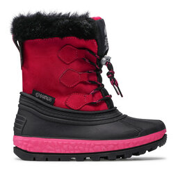 Boatilus Sněhule Boatilus Youth Joggy Sint Leather Boot NJ16 VAR.21ZU Růžová