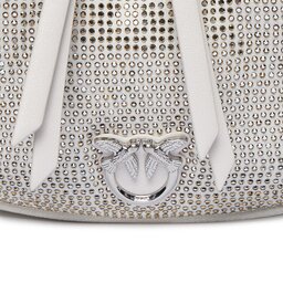 

Сумка Pinko Brioche Hobo Mini AI 23-24 PLTT 101433 A159 I30N Grey I30N, Сірий
