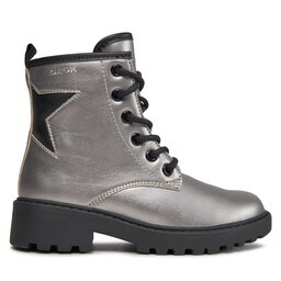 Geox Trapery Geox Jr Casey J9420G 000NF C1363 S Srebrny