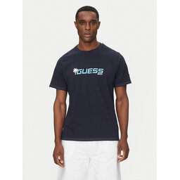 Guess Guess T-Shirt F5GI06 I3Z14 Σκούρο μπλε Regular Fit