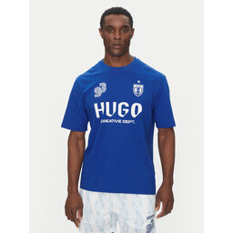 HUGO HUGO T-shirt Nebulop 50541252 Plava Regular Fit