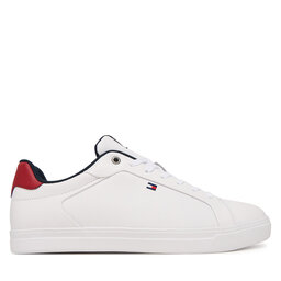 Tommy Hilfiger Sneakers Tommy Hilfiger Lightweight Pinperf Lth Sneaker FM0FM05981 Weiß