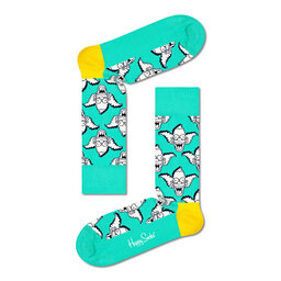 Happy Socks Hohe Unisex-Socken Happy Socks SIM01-7000 Grün